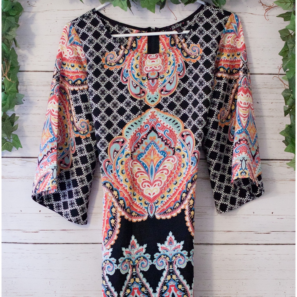 BeBop Bold Boho Kaleidoscope Print Large
